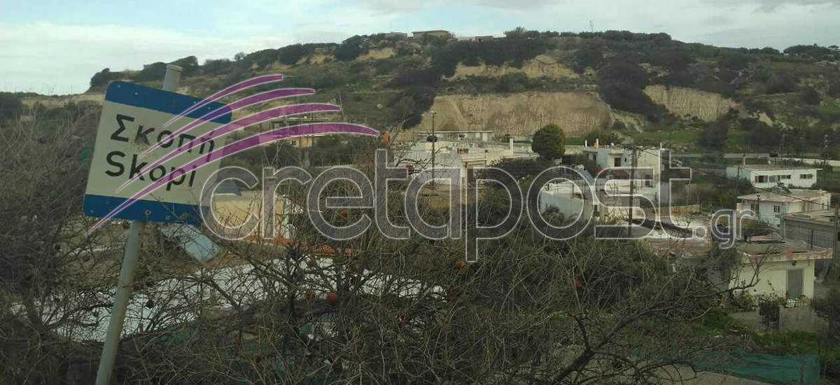 Το χωριό Σκοπή που μένει η οικογένεια της 30χρονης.