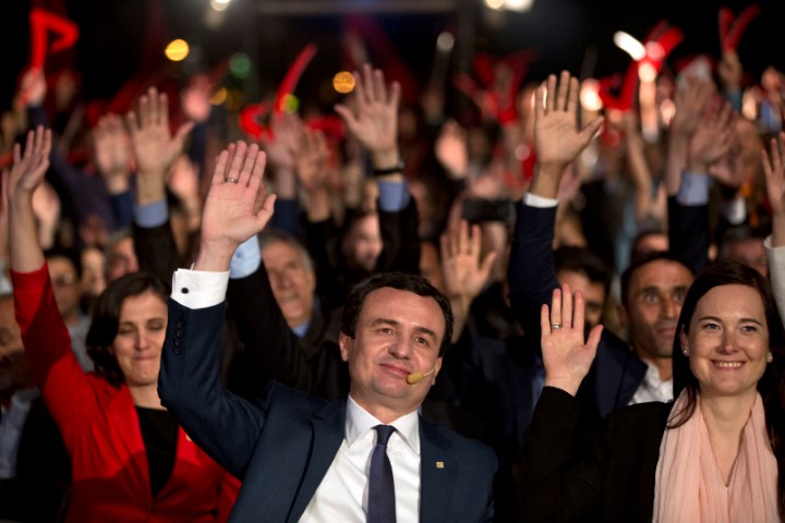 Ο επικεφαλής του ακραίου εθνικιστικού Κόμματος της Αυτοδιάθεσης (VV), Άλμπιν Κούρτι