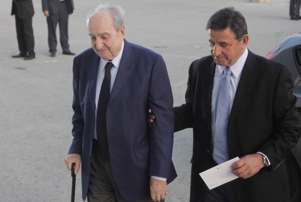 Ο Μανούσος Γρυλλάκης με τον Κωνσταντίνο Μητσοτάκη / Φωτογραφία: Eurokinissi
