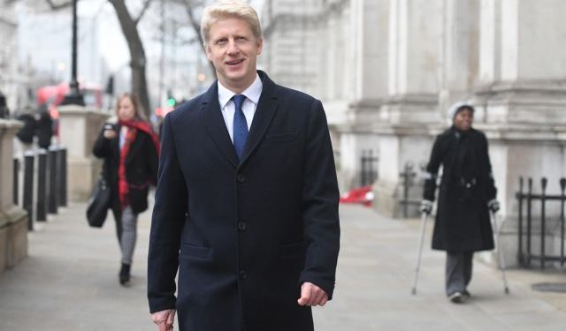 Transport Minister Jo Johnson resigns