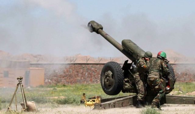 US soldiers train Afghan Army in Herat