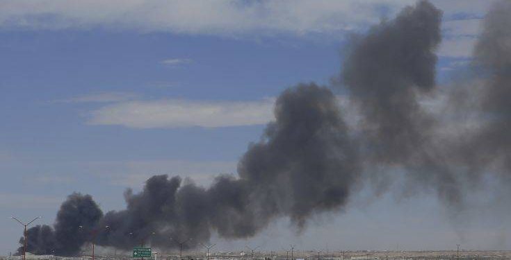 Mexico Recycling Plant Fire