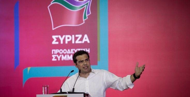 Ïìéëßá ôïõ Ðñùèõðïõñãïý ÁëÝîç Ôóßðñá óôçí ÎÜíèç, ôçí ÄåõôÝñá 6 ÌáÀïõ 2019.
(EUROKINISSI/KOSTAS VILLA)