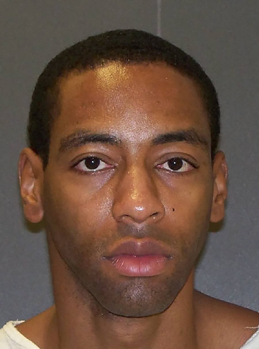 In this undated photo provided by the Texas Department of Criminal Justice is inmate Travis Runnels. Runnels is set to be executed by lethal injection on Wednesday, Dec. 11, for the Jan. 2003, killing of Amarillo state prison supervisor Stanley Wiley, in the prison shoe factory. (Texas Department of Criminal Justice via AP)