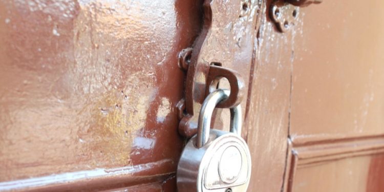 door, lock, latch