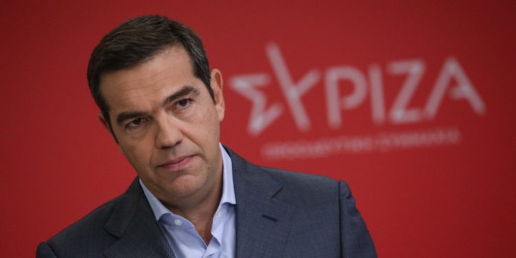 alexis-tsipras-kokkino-fonto-syriza