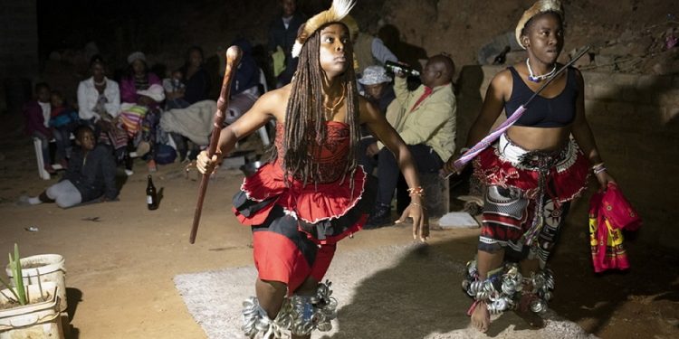 South Africa traditional healer Sangoma initiation ritual