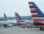 FILE PHOTO: American Airlines jets sit at gates at Washington's Reagan National airport in Washington