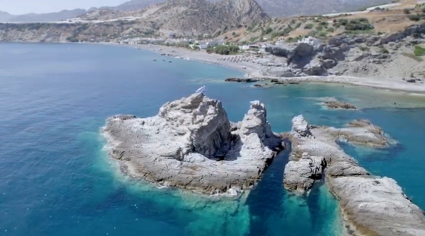 Η ανεπανάληπτη ομορφιά της παραλίας Σιδωνίας –video από drone | Cretapost.gr