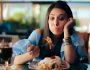 Woman,Feeling,Sick,While,Eating,Huge,Meal.,Person,Experiencing,Overeating
