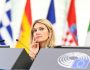 European Parliament vice president, Greek socialist Eva Kaili, is seen at the European Parliament in Strasbourg, France November 22, 2022.  European Union 2022 - Source : EP/­Handout via REUTERS  ATTENTION EDITORS - THIS IMAGE WAS PROVIDED BY A THIRD PARTY.  NO RESALES. NO ARCHIVES