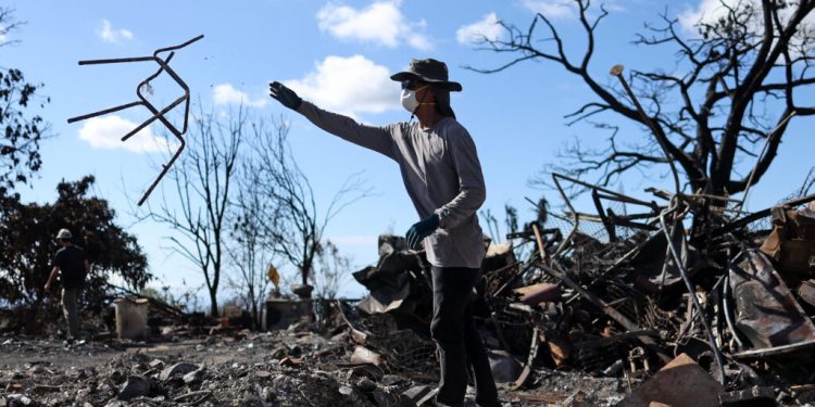 Dozens Killed In Maui Wildfire Leaving The Town Of Lahaina Devastated