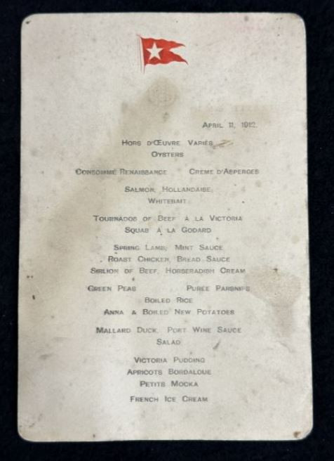 titanic-menu