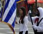 Παρέλαση μαθητών, σπουδαστών, προσκόπων και οδηγών μπροστά από το Μνημείο του Άγνωστου Στρατιώτη στην Αθήνα για την εθνική επέτειο της 25ης Μαρτίου στην Αθήνα, Κυριακή 24 Μαρτίου 2024. 
(ΓΙΩΡΓΟΣ ΚΟΝΤΑΡΙΝΗΣ/EUROKINISSI)