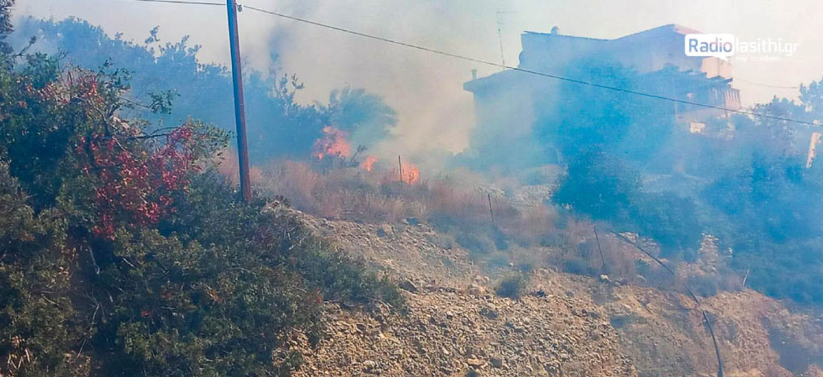 Φωτιά στην Ιεράπετρα: Χωρίς ενιαίο μέτωπο – Λίγες διάσπαρτες εστίες |  Cretapost.gr