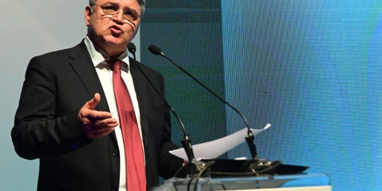 Κεντρική προεκλογική συγκέντρωση και ομιλία από τον Πρόεδρο της ΝΙΚΗΣ Δημήτρη Νατσιό, με την παρουσία της Κοινοβουλευτικής Ομάδας και των Υποψηφίων Ευρωβουλευτών της ΝΙΚΗΣ, στο Περιστέρι, Δευτέρα 3 Ιουνίου 2024.
(ΚΩΣΤΑΣ ΤΖΟΥΜΑΣ/EUROKINISSI)