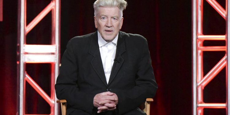 FILE - In this Jan. 9, 2017, file photo, filmmaker David Lynch attends the "Twin Peaks" panel at the Showtime portion of the 2017 Winter Television Critics Association press tour in Pasadena, Calif. Lynch, Cherokee-American actor Wes Studi and the first woman ever to receive an Academy Award nomination for directing, Lina Wertmüller, will be receiving honorary Oscars at the Governors Awards on Oct. 27, 2019 in Hollywood. The film academy’s board of governors voted on this year’s recipients Saturday, June 1. (Photo by Richard Shotwell/Invision/AP, File)