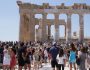 Τουρισμός στην Ακρόπολη. Τρίτη 12 Ιουλίου 2022. (Αναστάσης Ναρεκιάν / Eurokinnisi)