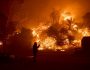Franklin Fire in Malibu, California