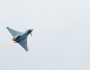 Ein Eurofighter Typhoon fliegt am Dienstag, 27. Mai 2008, ueber das Gelaende der Internationalen Luft- und Raumfahrt Ausstellung ILA in Berlin. (AP Photo/Markus Schreiber)



----An Eurofighter Typhoon shows his flight show during the International Air Show ILA in Berlin on Tuesday, May 27, 2008. (AP Photo/Markus Schreiber)